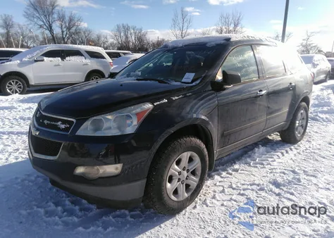 2011 Chevrolet Traverse Ls из США, поврежденный, VIN 1GNKREED4BJ348654